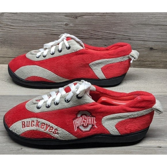 Ohio State Buckeyes All Around Rubber Soled Slippers - Picture 4 of 9